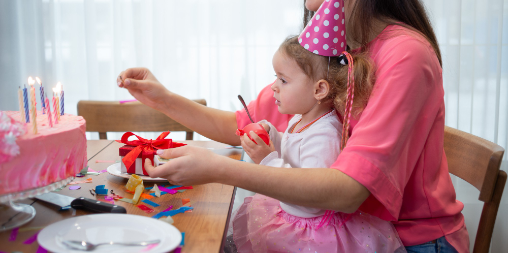 Children engaged in a fun and creative art and craft birthday party in Abu Dhabi, creating memorable projects.