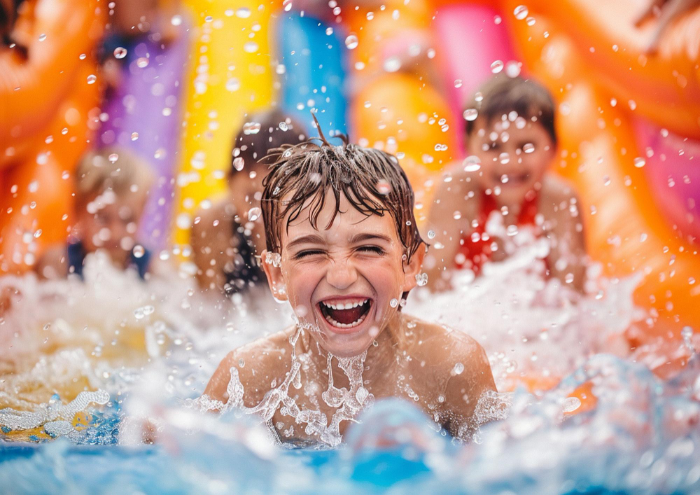 Yas Waterworld: A fun-filled birthday venue with water slides, splash zones, and private cabanas for all ages.